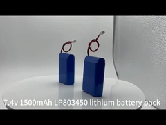 Литий-полимерный аккумулятор 803450-2s 7.4v 1500mAh