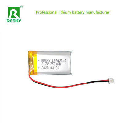 Купить Пакет литий-полимерный аккумулятор 902040 3.7V 700mAh 750mAh Для светодиодного фонаря online manufacture