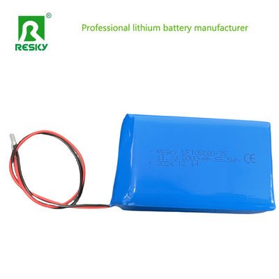 Купить Перезаряжаемая литий-полимерная батарея 105080 115181 11.1V 5000mAh 55.5Wh Для питания online manufacture