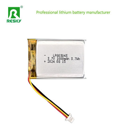Купить Пакет Солнечный литий полимерный аккумулятор 803040 3.7V 1000mAh 3.7wh Мощность online manufacture