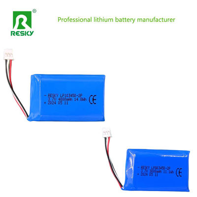 Купить Плоская литий-полимерная батарея 803450 2p 3.7V 1500mAh 3000mAh online manufacture