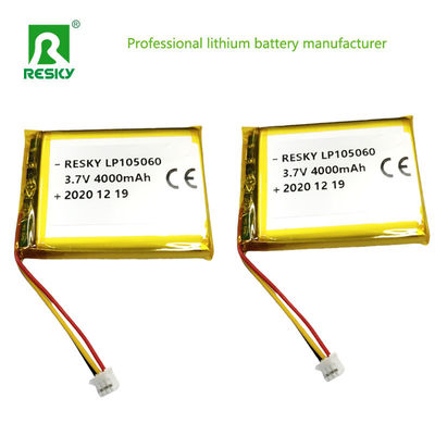 Купить 105060 Литий полимерные липо аккумуляторы 3.7V 4000mAh для Bluetooth динамика online manufacture