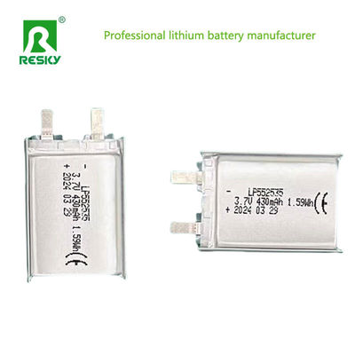 Купить Липо аккумуляторные ячейки 552535 3.7V 430mAh 400mAh мощность online manufacture