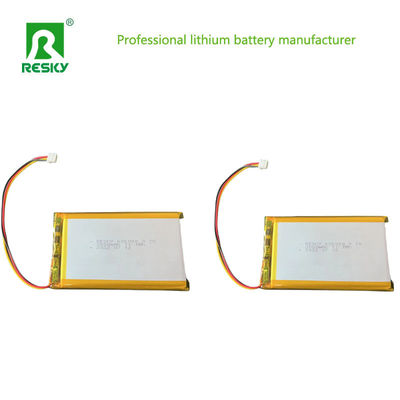Купить 605080 Литий полимерный аккумулятор 3.7V 7.4V 3000mAh перезаряжаемая липоаккумулятор online manufacture