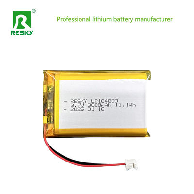 Купить 3.7V литий-полимерная батарея 104050 104060 3000mAh литий-ионные батареи online manufacture