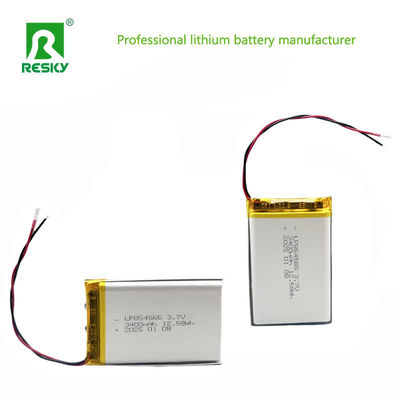 Купить 3.7В 3400mAh Литий полимерный аккумулятор 854565 Липо аккумулятор для радиопередатчика online manufacture