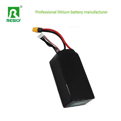 Купить 22.2v 6000mAh 133wh Перезаряжаемая литийная батарея 8545150 3.7v с максимальным током разряда 20c online manufacture