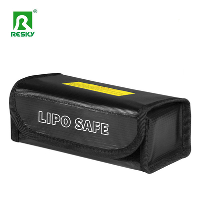 Купить Стекловолокно двойной цип RC Lipo аккумуляторный сейф Огнестойкий водостойкий 60 X 75 X 185 мм Производство в сети