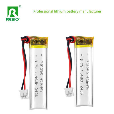 Купить Литий-полимерный аккумулятор 701250 3.7V 400mAh 1.48wh Мощный литий-полимерный аккумулятор для умного замка Производство в сети