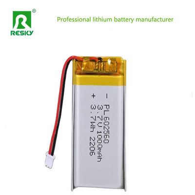 Купить Литийная батарея LP602560 3.7v 4.2v 1000mAh перезаряжаемые липолимерные батареи для GPS-трекера Производство в сети
