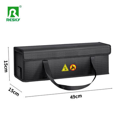 Купить Rechargeable Electric Bike Battery Pack Safe Charging Storage Bag Explosion-proof Fireproof Waterproof Производство в сети