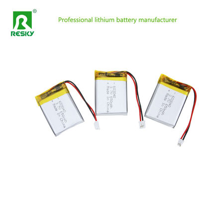 Литий полимер аккумуляторная ячейка 3.7V 603040 750mAh перезаряжаемые батареи для 3D лампы