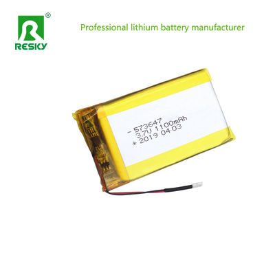 Призматический пакет литий полимерный аккумулятор 573647 553450 3,7V 1100mAh батареи для хранения энергии