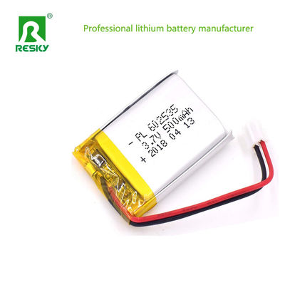 Квадратный литий-полимерный аккумулятор 602535 3.7V 4.2V 400mAh для умных часов