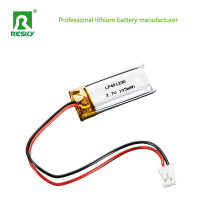 Сила Липо аккумулятор 401230 3.7в 105mAh перезаряжаемая литий-ионная полимерная батарея для умных часов