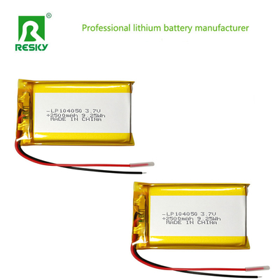 Мощность Литий полимер аккумуляторная батарея 505060 2000mAh 7.4wh 3.7V Для медицинского устройства