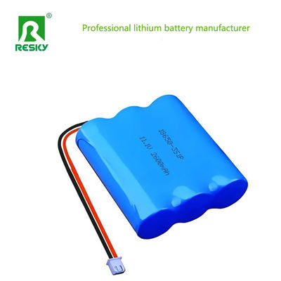 Литий-ионный аккумулятор 11.1В 3s 18650 2600mAh 28.86wh Акумуляторы для светодиодных ламп
